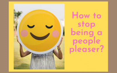 How to stop being a people pleaser?